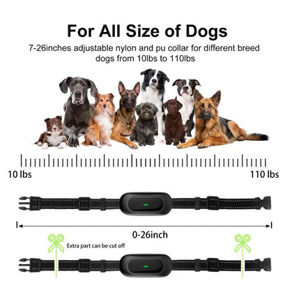 Dog Training Collar - Rechargeable Shock Collars for Dogs with Remote, 3 Training Modes, Beep, Vibration and Shock, 100% Waterproof Collar, 1600Ft Remote Range, 0~99 Shock Levels Dog Training Set