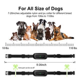 Dog Training Collar - Rechargeable Shock Collars for Dogs with Remote, 3 Training Modes, Beep, Vibration and Shock, 100% Waterproof Collar, 1600Ft Remote Range, 0~99 Shock Levels Dog Training Set