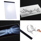 A4 LED Painting Tracing Board Copy Pad Panel Drawing Tablet Art Artcraft Stencil Artist Tattoo Design Light Box