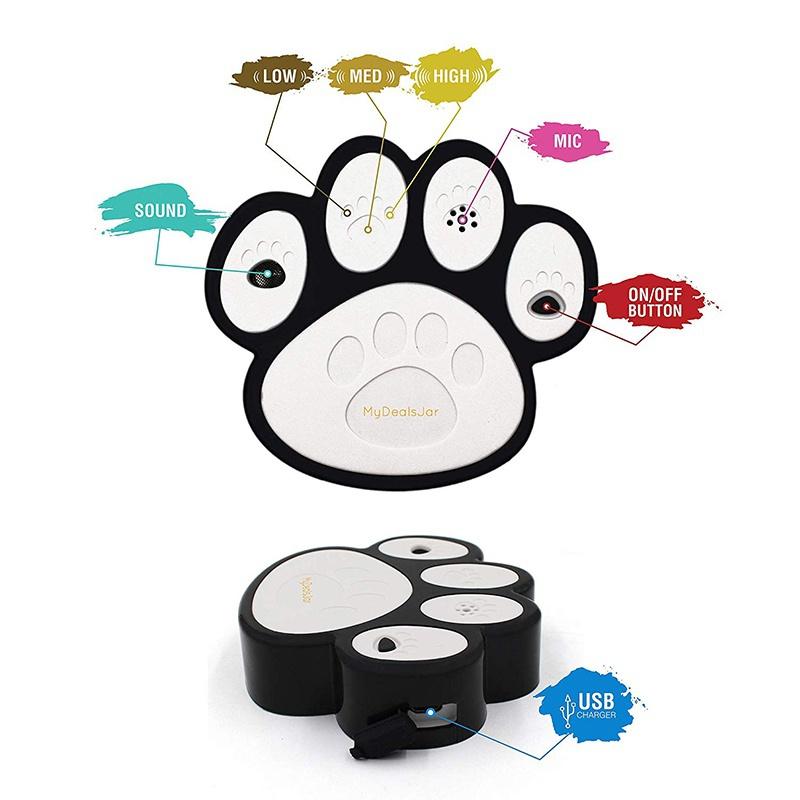 2021 Ultrasonic anti barking device by MyDealsJar -handheld silencer tool/ training gadget/ bark control deterrent /stop dog bark machine outdoor and indoor /anti bark box Repeller for large &amp; small dogs [<lun>]