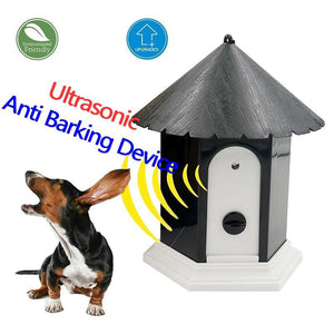 Ultrasonic Dog Bark Control Device| Free Dog Whistle to Stop Barking | Sonic Bark Deterrents Safe Humane |2020 Newest Birdhouse Ultrasonic Training Dog Stop Barking | Anti Bark Device | Outdoor Uses