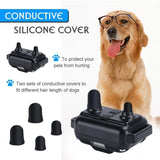 1000M IP6X 4 Modes Waterproof Pet Dog Training Collar Eectric Remote Control Shock Collar with LCD Display for 1~3 Dogs