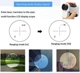 Tournament Golf Rangefinder, 6X Laser Range Finder 437 Yards with Slope ON/Off Technology, Fast Flag Lock, Continuous Scan Support - Tournament Legal Golf Rangefinder