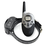 Dog Training Collar Remote Controller Waterproof Rechargeable 1000Yards LCD Trainer for Pet Electric Shock for 2 Dogs