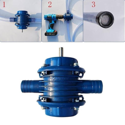 New Pumps for Garden Courtyard Electric Drill Accessories Portable Household Small Pump Self-priming Hand Drill Water [<lun>]