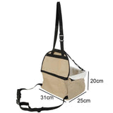 Creative Soft Pet Car Booster Seat Devoted Doggy Kennel Bag Travel Bed Pet Basket Bag Car Vehicle Dog Kennel Dog Pet Basket Car