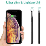 New Film External Battery Backup Charger Case Cover Power Bank for iPhone XS MAX XR X Phone 8 7/ 6 / 6S / 6 plus / 6S