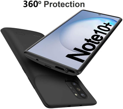 New Fashion Portable Battery Case for Galaxy S20 Ultra/S20+/S20/Note10 Plus/Note10/S10 Plus/Note9/Note8/S9 Plus/S8 Plus/S7 edge, Charging Case for Samsung Rechargeable External Battery Pack Extended Battery Protective Charger Case