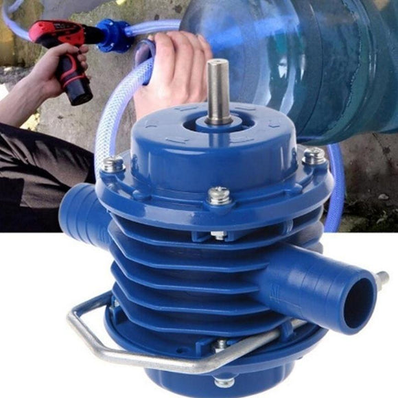 New Pumps for Garden Courtyard Electric Drill Accessories Portable Household Small Pump Self-priming Hand Drill Water [<lun>]