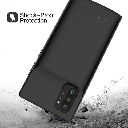New Fashion Portable Battery Case for Galaxy S20 Ultra/S20+/S20/Note10 Plus/Note10/S10 Plus/Note9/Note8/S9 Plus/S8 Plus/S7 edge, Charging Case for Samsung Rechargeable External Battery Pack Extended Battery Protective Charger Case