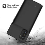 New Fashion Portable Battery Case for Galaxy S20 Ultra/S20+/S20/Note10 Plus/Note10/S10 Plus/Note9/Note8/S9 Plus/S8 Plus/S7 edge, Charging Case for Samsung Rechargeable External Battery Pack Extended Battery Protective Charger Case