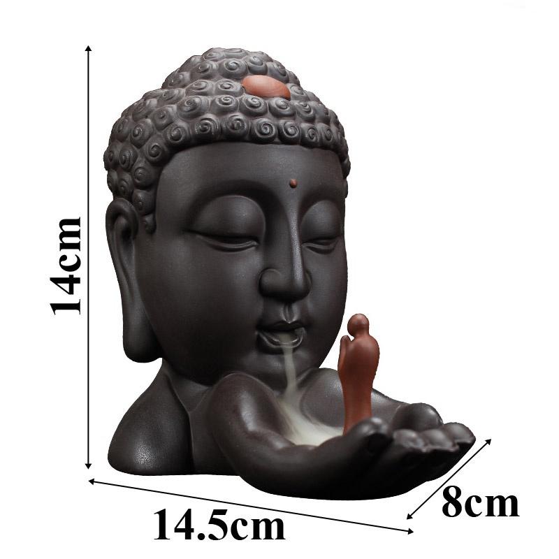 Backflow Incense Cone Burner  Traditional  Handmade  Ceramic Home Decor  handmade gifts [<lun>]