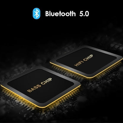 HiFi Bluetooth 4.1 LED Speaker Strong Bass Support SD Card Outdoor Portable Subwoofer Music Player