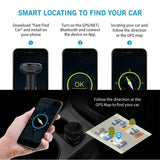 Car Locator,In Car Bluetooth FM Transmitter Handsfree Call Dual USB Charger Radio Adapter