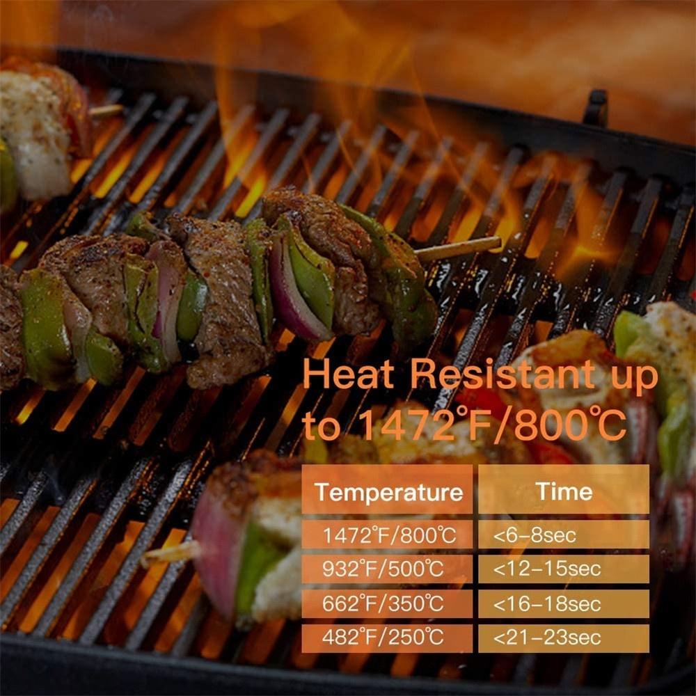 Barbecue Kitchen Gloves BBQ Oven Mitts Baking Glove Extreme Heat Resistant Multi-Purpose Grilling Cooking Gloves