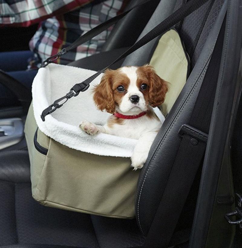 Creative Soft Pet Car Booster Seat Devoted Doggy Kennel Bag Travel Bed Pet Basket Bag Car Vehicle Dog Kennel Dog Pet Basket Car