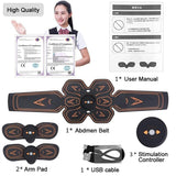 Upgrade USB Rechargeable Muscle Toner,  14 Stimulation Points Muscle Training Set For Arm [&lt;lun&gt;]