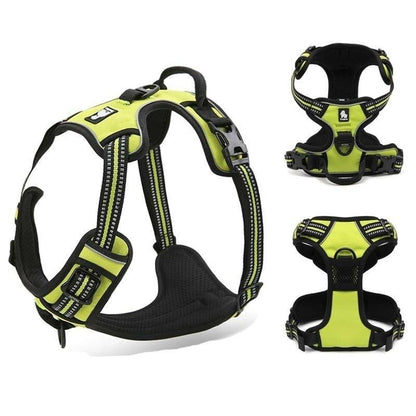 Truelove No-Pull Dog Harness Front Range Comfortable Reflective  Soft Mesh Dog Harness Reflective highend Soft Mesh Service Pet Dog Harness for Walking Hiking and Training