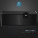 Metal Bluetooth Speaker,Wireless Dual Stereo Super Bass Speaker Portable Handfree Subwoofer Support Handfree TF AUX
