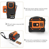 Laser Tape Measure 2-in-1,Construction Laser Measure 131 Ft, Tape Measure 16 Ft Metric and Inches with LCD Digital Display, Movable Magnetic Hook
