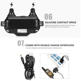 Dog Training Collar with Remote Control 1000 feet - Rechargeable and Upgraded IP67 Waterproof Electric Collar for Large Medium Small Dogs