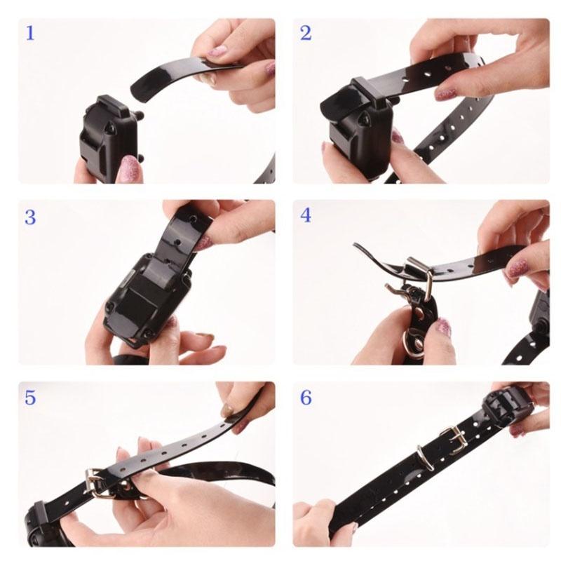 Remote Dog Training Collar Rechargeable and Rainproof 800M LCD Electric Pet Dog Shock Collar with Beep Vibration and Shock Electronic Collar belt for 1-3 Dogs Trainer (1-3 PCS Receiver)