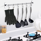 BBQ Gloves,Oven Gloves1472℉ Extreme Heat Resistant, Food Grade Kitchen Grill Gloves, Silicone Grilling Gloves, Non-Slip Cooking Gloves for Barbecue, Cooking, Baking, Welding, Cutting