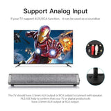 16inch Bluetooth Sound Bar Wired and Wireless Home Theater TV Triangle Speaker Bar with Remote Control,TF Card- Surround SoundBar for TV/PC/Phones/Tablets, 2 X 5W Compact Sound Bar 2.0 Channel