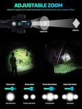 4-Modes Multifunction USB Rechargeable Bike Light Set Powerful Lumens Bicycle Light Road Bike Headlight