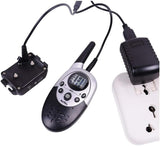 Dog Training Collar Remote Controller Waterproof Rechargeable 1000Yards LCD Trainer for Pet Electric Shock for 2 Dogs