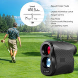 600P Laser Rangefinder 600m Distance Meter 6X Monocular Golf Range Finder