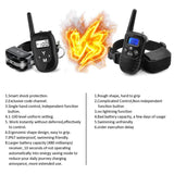 Shock Collar for Dogs Dog Training Collar Rechargeable Waterproof 500ft Control Dog Shock Collar with Remote,Beep Vibration Shock for Small Medium Large Dogs