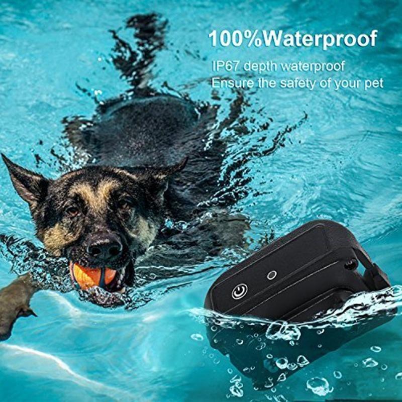 2 Dog Training Collar 300m Remote Rechargeable and 100% Waterproof Shock Collars,with Beep/Vibration/Electric Shock for All Dogs