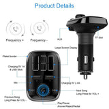 Bluetooth FM Transmitter for Car, Wireless Bluetooth Radio Transmitter Adapter Car Kit with Hand-Free Calling and Dual USB Ports [&lt;lun&gt;]