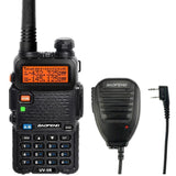 BAOFENG UV-5R Dual Band UHF/VHF Two Way Ham FM Radio+Speaker Mic Walkie Talkie [&lt;lun&gt;]