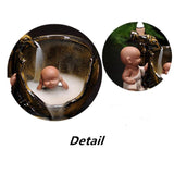 New Ceramic Porcelain Sima Guang Breaking the Vat Backflow Incense Burner Censer Little Monk Sandalwood Agilawood Aroma Furnace IT