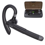 New Fashion Wireless Bluetooth5.0 Earphone, Waterproof Sport Earhook Headset, Noise Cancellation Stereo Bluetooth Headphone, Business Drive Handsfree Headset with Mic Voice Control for Smart Phone