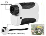 Tournament Golf Rangefinder, 6X Laser Range Finder 437 Yards with Slope ON/Off Technology, Fast Flag Lock, Continuous Scan Support - Tournament Legal Golf Rangefinder