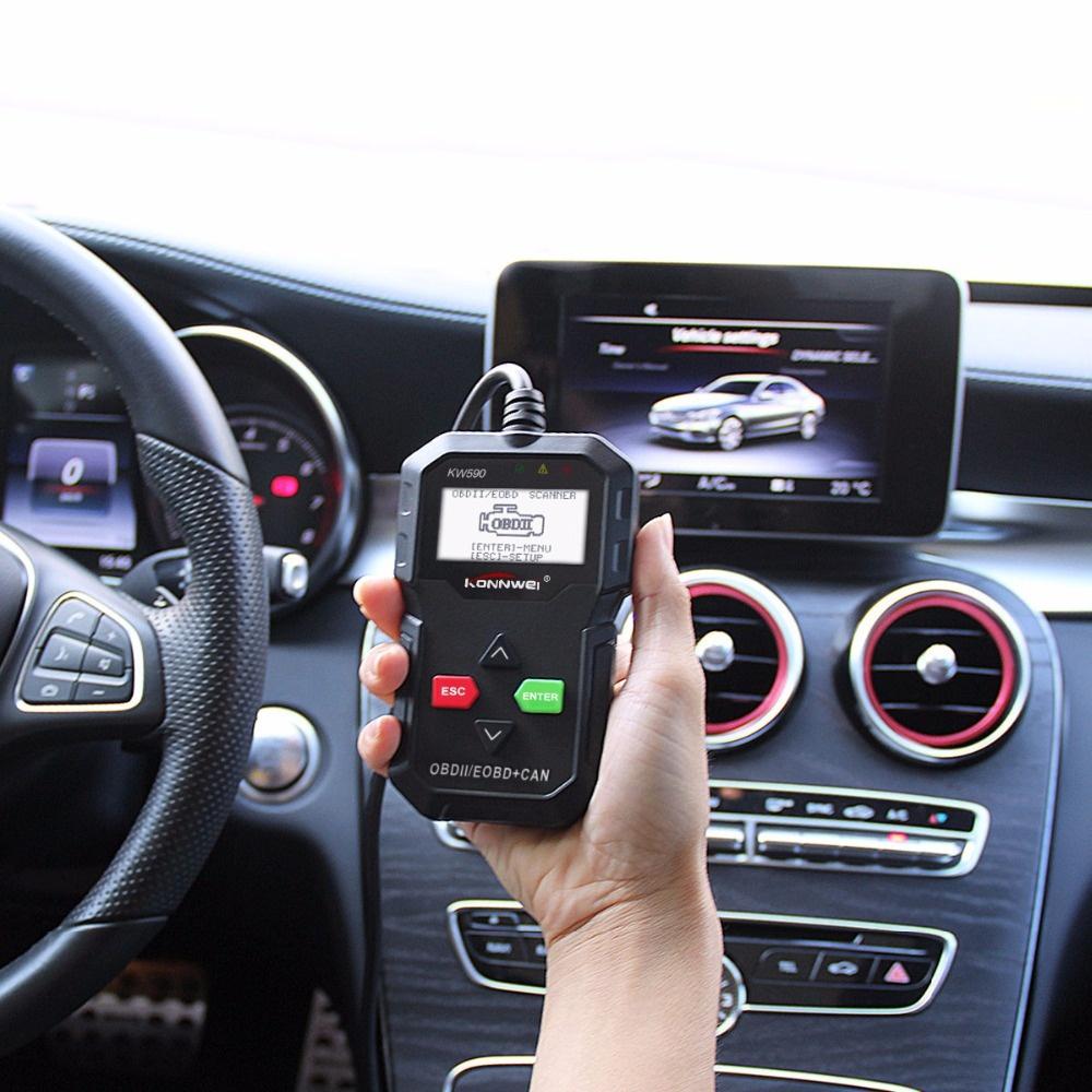 Car Diagnostics Auto Scanner, Car inspection engine light diagnostic tool for all OBDII agreement cars [<lun>]