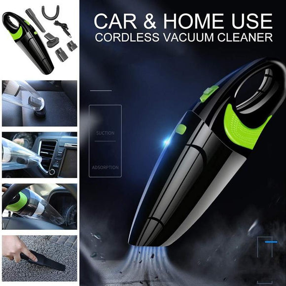 2020 New Wet&Dry 120W 4000Pa Car Wireless Vacuum Cleaner Cordless Suction Hand-held Vacuum Cleaner Portable Home And Auto Dual-use