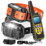 Dog Training Collar with Remote Control 1000 feet - Rechargeable and Upgraded IP67 Waterproof Electric Collar for Large Medium Small Dogs