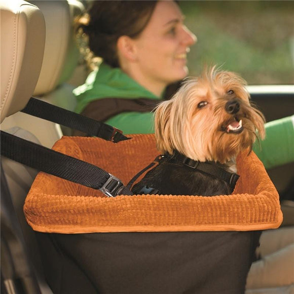 Dog Booster Seat for Cars and Dog Car Seat with Dog Seat Belt Tether