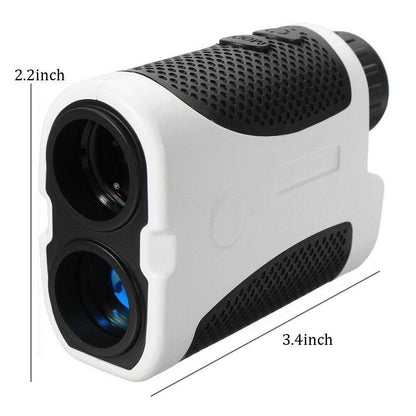 Golf Rangefinder, 6X Laser Range Finder 437 Yards with Slope ON/Off Technology, Fast Flag Lock, Continuous Scan Support - Tournament Legal Golf Rangefinder [<lun>]