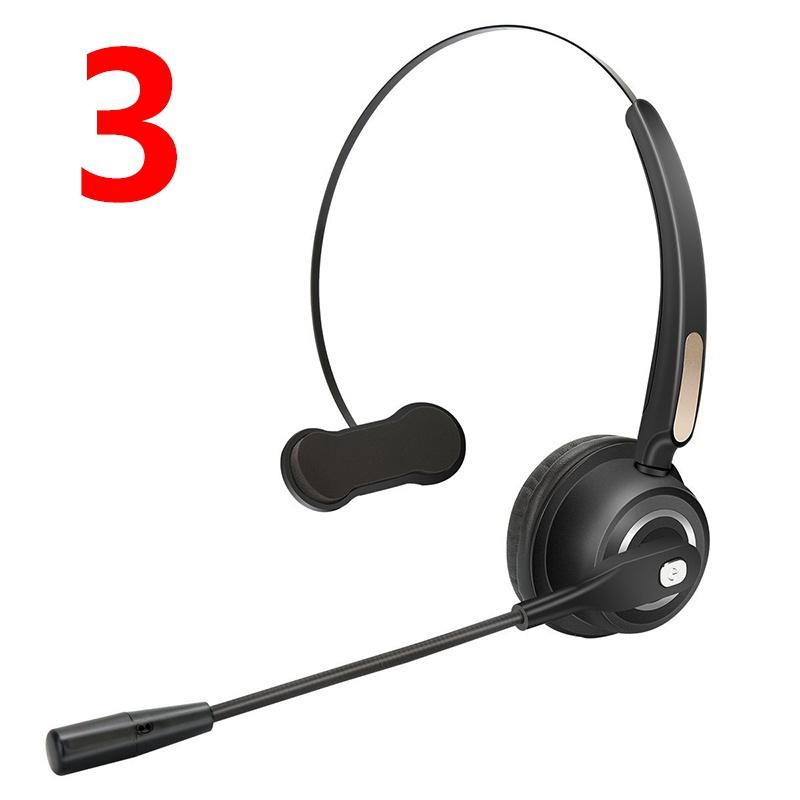 Bluetooth headset wireless headset, a combination of a single headset and microphone charging base, for PC, Laptop, Truck Driver, Office, Call Center, Skype [<lun>]