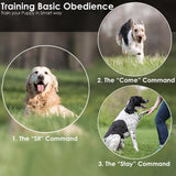 Dog Training Collar - Rechargeable Shock Collars for Dogs with Remote, 3 Training Modes, Beep, Vibration and Shock, 100% Waterproof Collar, 1600Ft Remote Range, 0~99 Shock Levels Dog Training Set