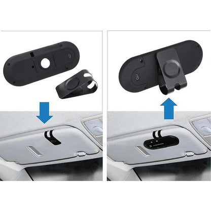 3 Color Bluetooth V4.1 Handsfree Speaker Phone + Charger Car Kit for Mobile Phone [<lun>]