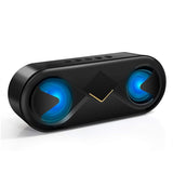 HiFi Bluetooth 4.1 LED Speaker Strong Bass Support SD Card Outdoor Portable Subwoofer Music Player