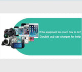 Car Hands Free Bluetooth MP3 Player FM Transmitter Dual USB Charger [&lt;lun&gt;]