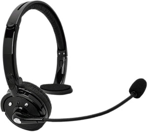 Bluetooth Headphones with Mic,Wireless Bluetooth Headset Noise Cancelling Headphones with Boom Microphone On Ear Phone Headset for Office Phone Call Center Customer Service PC Cell Phones