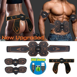 New Upgrade USB Rechargeable Muscle Toner Muscle Trainer Fitness Equipment For Abdomen/Arm/Leg /Waist